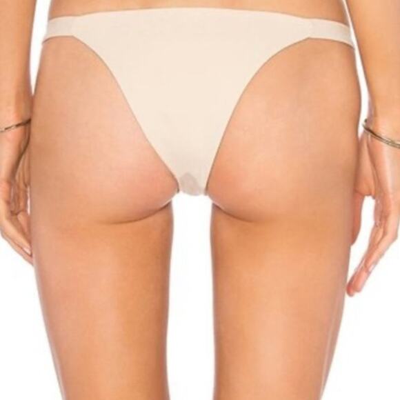 TAVIK SWIMWEAR Heather Swim Bikini Bottom Tapioca - Picture 3 of 7